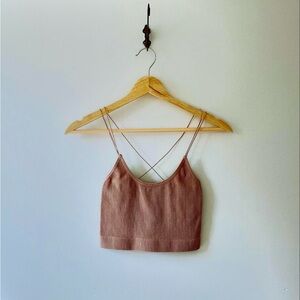 Urban Outfitters Sparkle Crop Tank